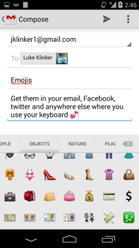 Herunterladen Sliding Emoji Keyboard - iOS Sonstiges für Android Bildschirmfoto 2