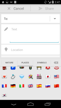 Herunterladen Sliding Emoji Keyboard - iOS Sonstiges für Android Bildschirmfoto 3