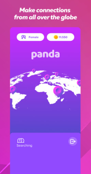 Herunterladen Pandalive - Video Chat Soziales für Android Bildschirmfoto 2