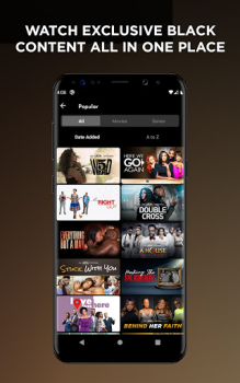 Herunterladen ALLBLK: Exclusive Movies & TV Unterhaltung für Android Bildschirmfoto 2