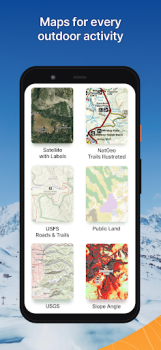 Herunterladen Gaia GPS: Topografische Karten Karten & Navigation für Android Bildschirmfoto 4