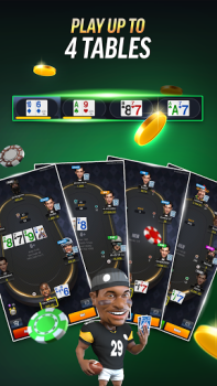 Herunterladen PokerBROS: Play NLH, PLO, OFC Soziales für Android Bildschirmfoto 7