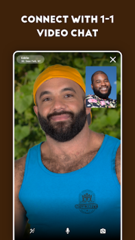 Herunterladen GROWLR: Gay Bears Near You Soziales für Android Bildschirmfoto 2