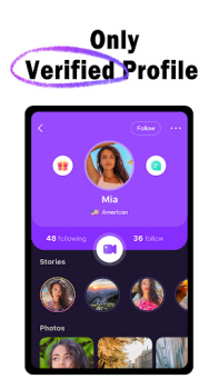Herunterladen Camsea - Live Video Chat Soziales für Android Bildschirmfoto 5