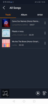 Herunterladen MP3-Player Musik und Audio für Android Bildschirmfoto 3