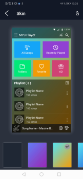 Herunterladen MP3-Player Musik und Audio für Android Bildschirmfoto 5