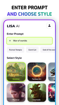 Herunterladen Lisa AI: Avatar & Image Maker Foto für Android Bildschirmfoto 4