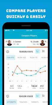 Herunterladen NFL Fantasy Football Sport für Android Bildschirmfoto 3