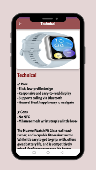 Herunterladen Huawei watch fit 2 Guide Bildung für Android Bildschirmfoto 5