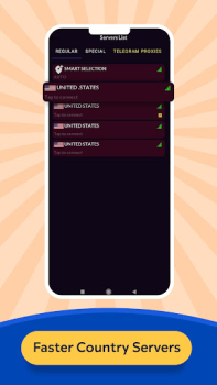 Herunterladen Ruby VPN | safe | High Quality Werkzeuge für Android Bildschirmfoto 5
