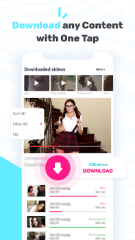 Herunterladen Browser und Video-Downloader Werkzeuge für Android Bildschirmfoto 2