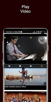 Herunterladen MK Video Player Unterhaltung für Android Bildschirmfoto 2