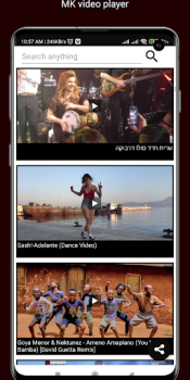 Herunterladen MK Video Player Unterhaltung für Android Bildschirmfoto 5