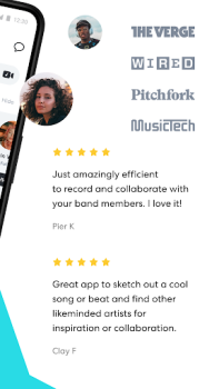 Herunterladen BandLab – Music Making Studio Musik und Audio für Android Bildschirmfoto 3