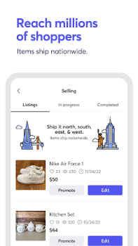 Herunterladen Mercari: Buy and Sell App Einkaufen für Android Bildschirmfoto 6