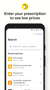 Herunterladen GoodRx: Prescription Coupons Medizin für Android Bildschirmfoto 3