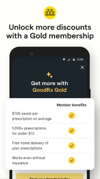 Herunterladen GoodRx: Prescription Coupons Medizin für Android Bildschirmfoto 6