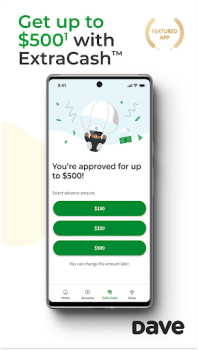 Herunterladen Dave: Fast Cash & Banking Finanzen für Android