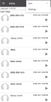 Herunterladen Boost Visual Voicemail Kommunikation für Android Bildschirmfoto 6