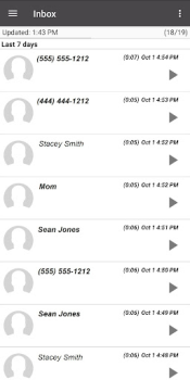 Herunterladen Boost Visual Voicemail Kommunikation für Android Bildschirmfoto 7