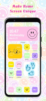 Herunterladen ThemeKit - Themes & Widgets Personalisierung für Android Bildschirmfoto 4