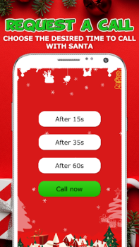 Herunterladen Santa Call Unterhaltung für Android Bildschirmfoto 4
