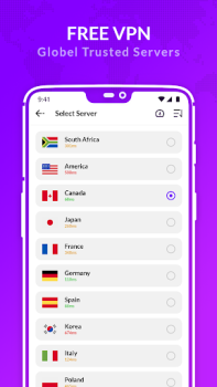 Herunterladen Fast Turbo VPN - Secure VPN Werkzeuge für Android Bildschirmfoto 7