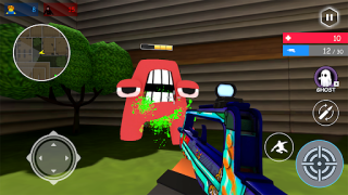 Herunterladen Alphabet Shooter: Survival FPS Aktion für Android Bildschirmfoto 2