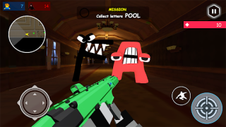 Herunterladen Alphabet Shooter: Survival FPS Aktion für Android Bildschirmfoto 3