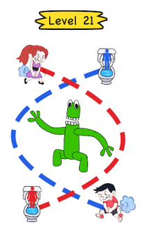 Herunterladen Toilet Rush Race: Draw Puzzle Puzzle-Spiele für Android Bildschirmfoto 4