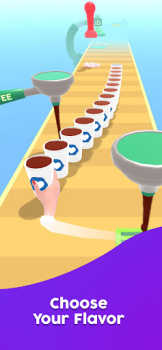 Herunterladen Coffee Stack Rennen für Android Bildschirmfoto 4