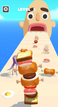 Herunterladen Sandwich Runner Aktion für Android Bildschirmfoto 4