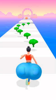 Herunterladen Twerk Race 3D－Laufspiele Arkade für Android Bildschirmfoto 2