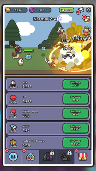 Herunterladen Legend of Slime: Idle RPG War Abenteuer für Android Bildschirmfoto 5