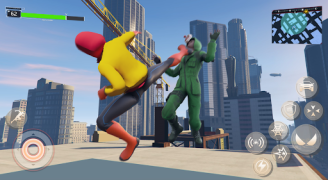 Herunterladen Hero Rope: City Battle Aktion für Android Bildschirmfoto 3