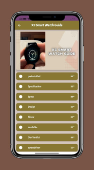 Herunterladen X5 Smart Watch Guide Bildung für Android Bildschirmfoto 7
