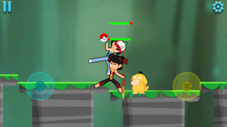 Herunterladen Stickman Clash: Fighting Game Aktion für Android Bildschirmfoto 2