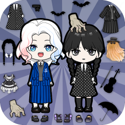 Logo Vlinder Doll: Dress up games