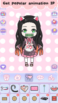 Herunterladen Vlinder Doll: Dress up games Gelegentlich für Android Bildschirmfoto 2