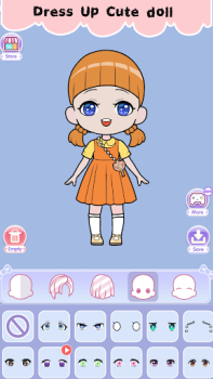 Herunterladen Vlinder Doll: Dress up games Gelegentlich für Android Bildschirmfoto 5