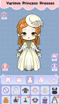 Herunterladen Vlinder Doll: Dress up games Gelegentlich für Android Bildschirmfoto 7