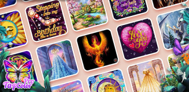 Herunterladen Tap Color Pro: Color By Number Brettspiele für Android Bildschirmfoto 3