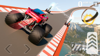 Herunterladen Car Games: Monster Truck Stunt Rennen für Android Bildschirmfoto 4