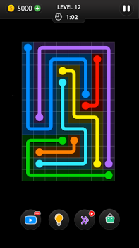 Herunterladen Dot Knot - Line & Color Puzzle Puzzle-Spiele für Android Bildschirmfoto 3