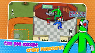 Herunterladen Survivor In Rainbow Monster Aktion für Android Bildschirmfoto 3