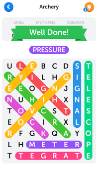 Herunterladen Word Search Wort-Spiele für Android