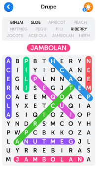 Herunterladen Word Search Wort-Spiele für Android Bildschirmfoto 2