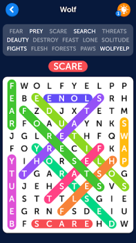 Herunterladen Word Search Wort-Spiele für Android Bildschirmfoto 4