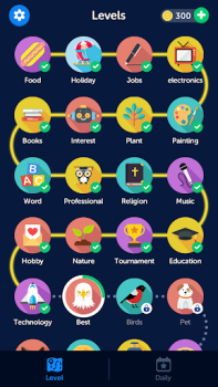 Herunterladen Word Search Wort-Spiele für Android Bildschirmfoto 5