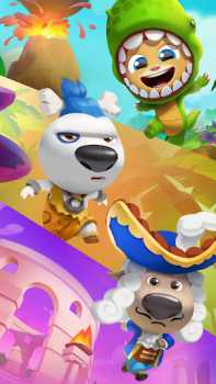 Herunterladen Talking Tom Time Rush Aktion für Android Bildschirmfoto 5
